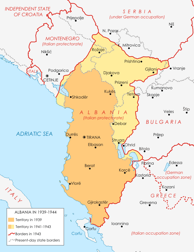 Итальянская оккупация Албании (1939)