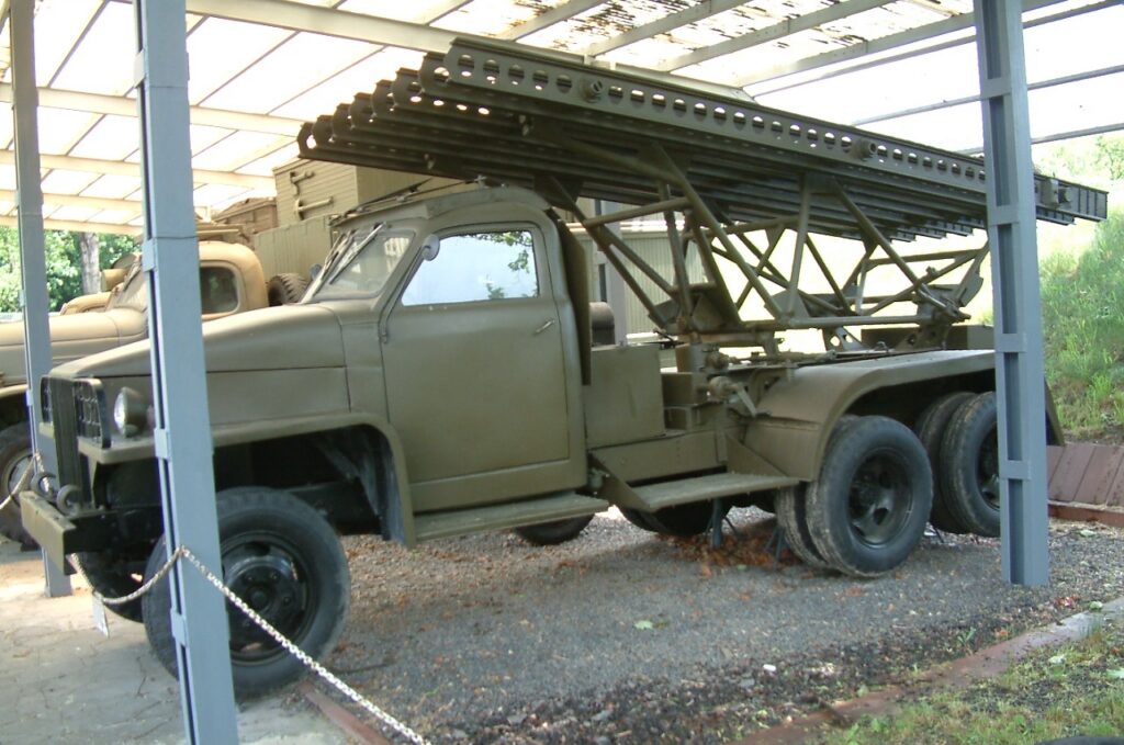 БМ-13Н «Катюша» на шасси «Студебеккера»