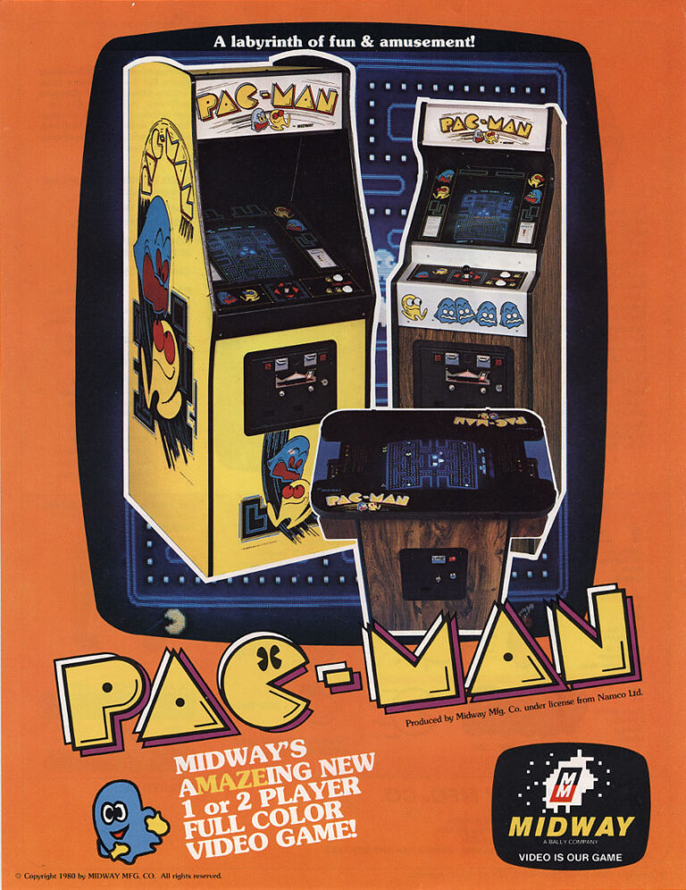 Pac-Man - появление аркадной игры