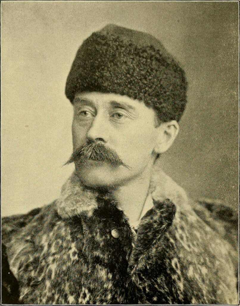 Фотография Пири из книги «Northward over the great ice» (1898)