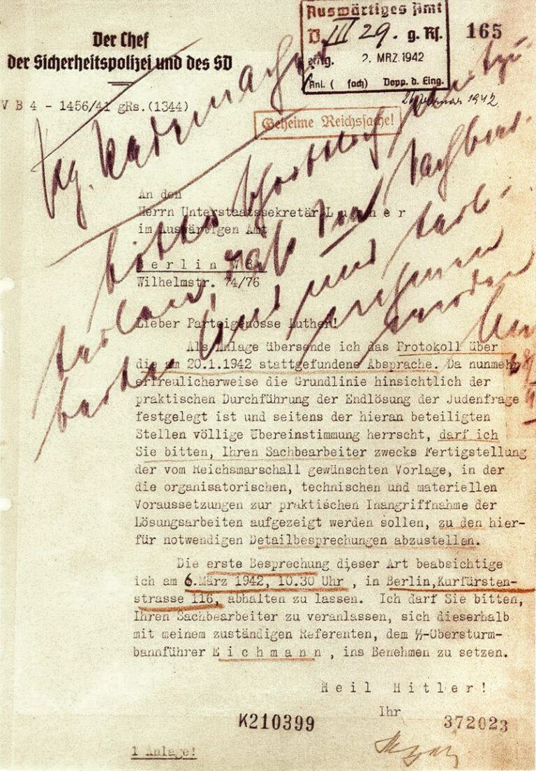 Решение о систематическом уничтожении европейских евреев (1941)