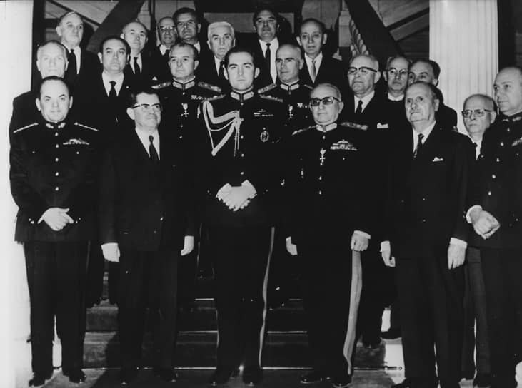 Режим «черных полковников» в Греции (1967-1974)