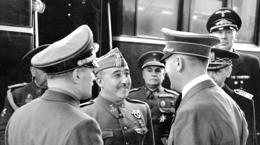 Союзники Третьего рейха - Испания Франсиско Франко