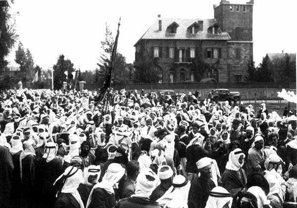 Воины-друзы готовятся выступить против французов, 1925 год