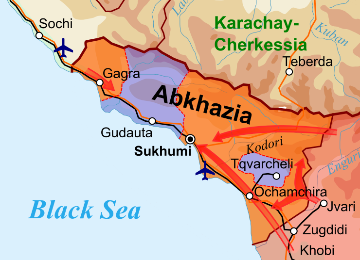 Война в Абхазии (1992-1993)