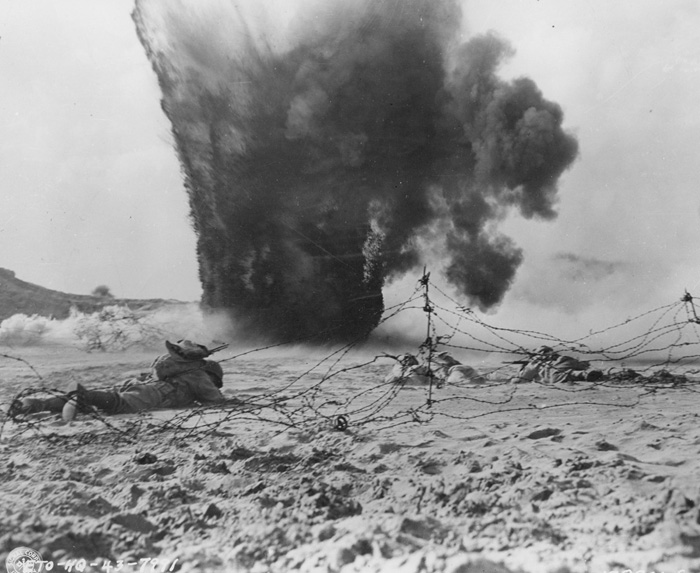 Боевая подготовка десанта. Англия, 1944